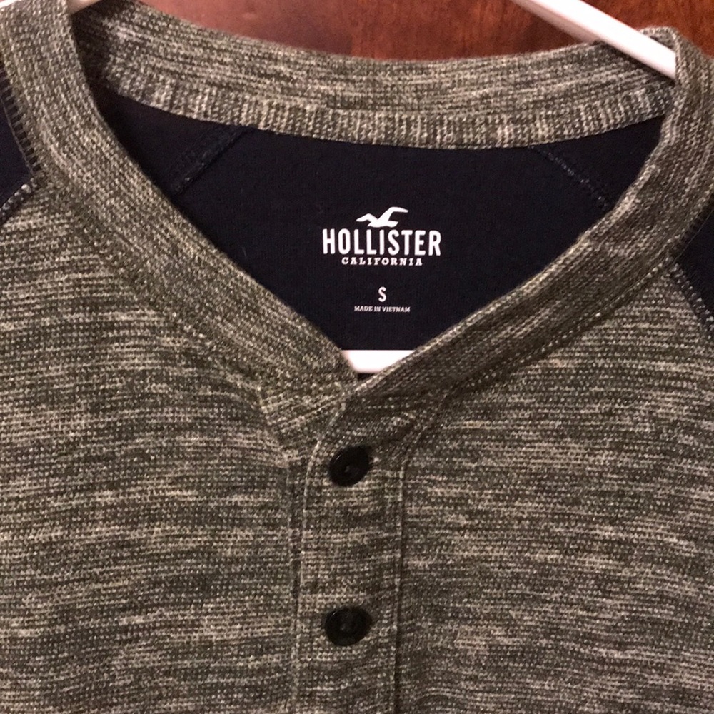 Hollister henley shirt